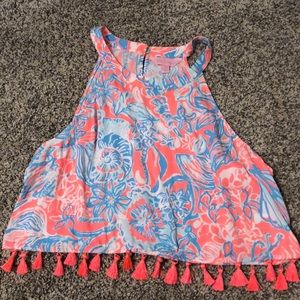 Lily Pulitzer cropped tank top